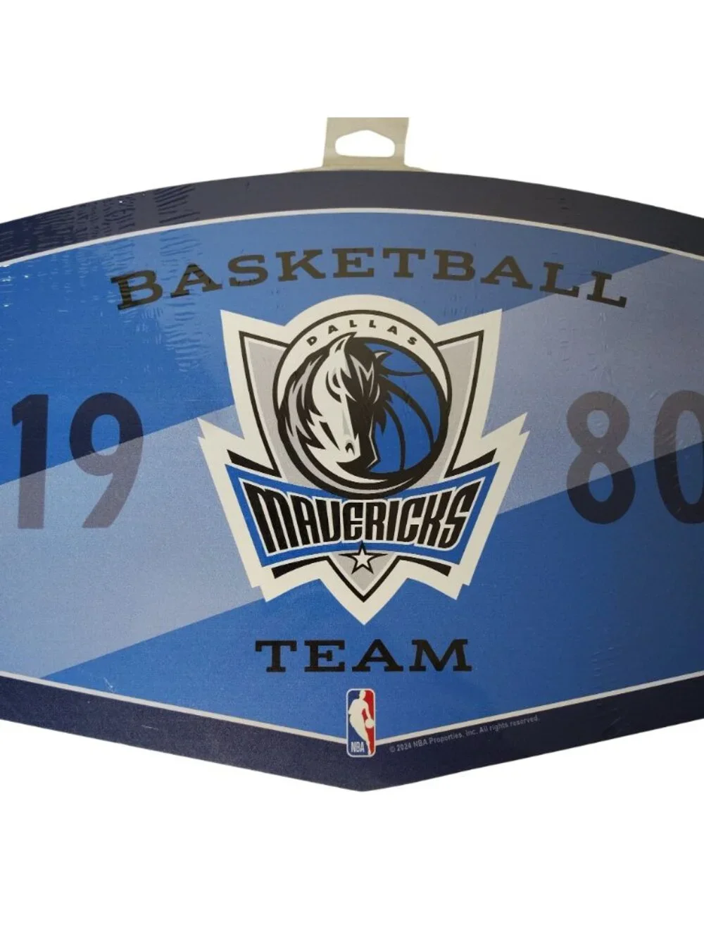 Licensed NBA Dallas Mavericks 15 inch Wall Decor Wood Sign By Open Road Brands